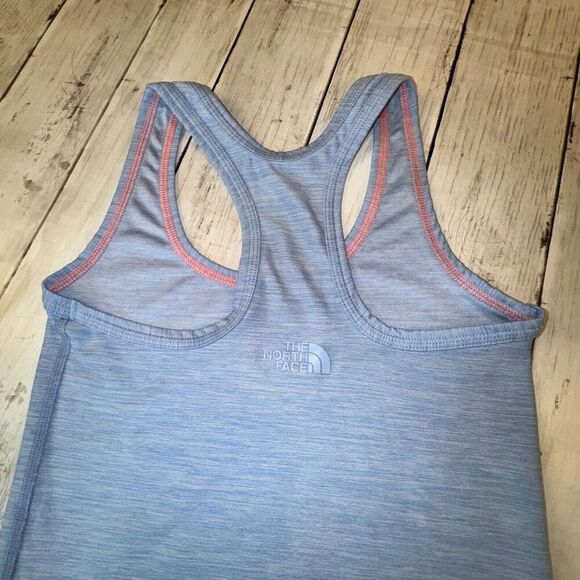 The North Face Blue/Pink Racerback FlashDry Tank Top X-Small - Picture 3 of 6